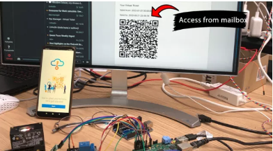 Raspberry Pi 生成 QR 码来解锁大门和门