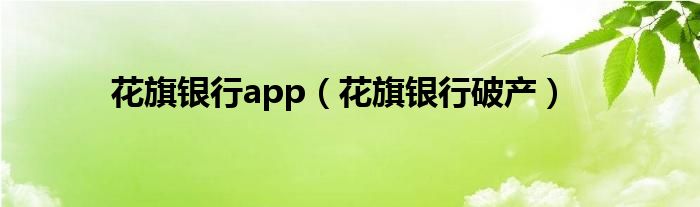 花旗银行app（花旗银行破产）