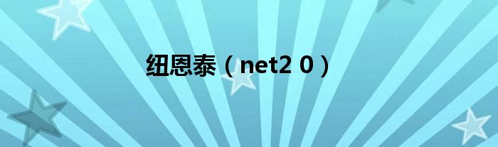 纽恩泰（net2 0）