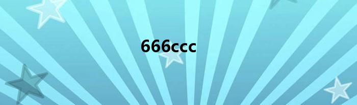 666ccc