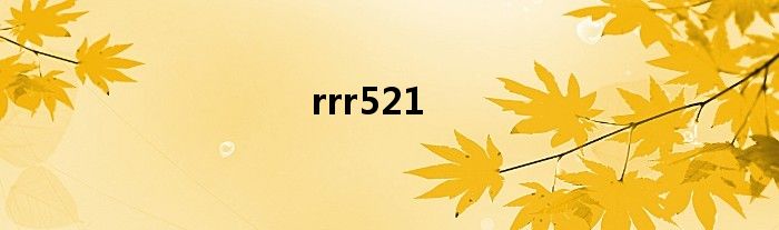 rrr521