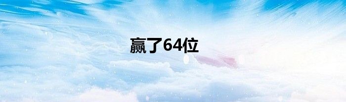 赢了64位