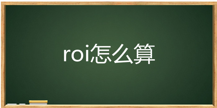 roi怎么算