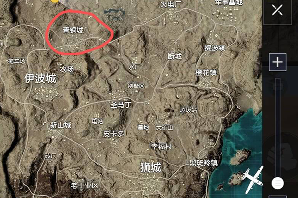 和平精英沙漠最高的山在哪