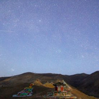 日月山星空图片唯美风景图片 好的坏的都是最美丽的风景