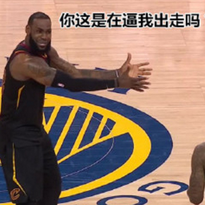 jr我以为我们领先表情包带字 NBA思考人生之詹姆斯怒吼表情包