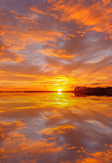 落日夕阳唯美风景朋友圈图片 晚什么安要想我到夜不能寐