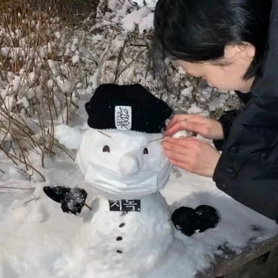 适合下雪用的很好看的微信头像 2022最新下雪微信质感头像