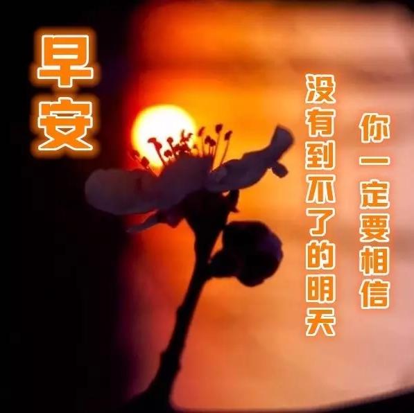 早安心语，温馨的早晨，祝你幸福