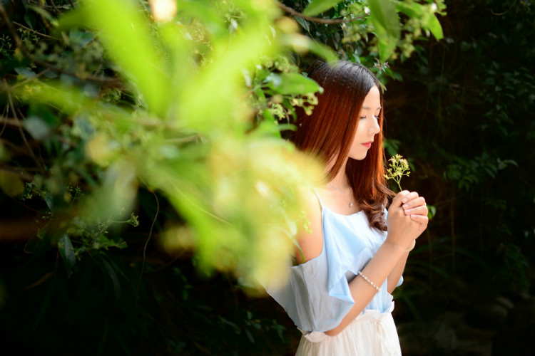 折笔看花花易伤，留纸随心心却凉