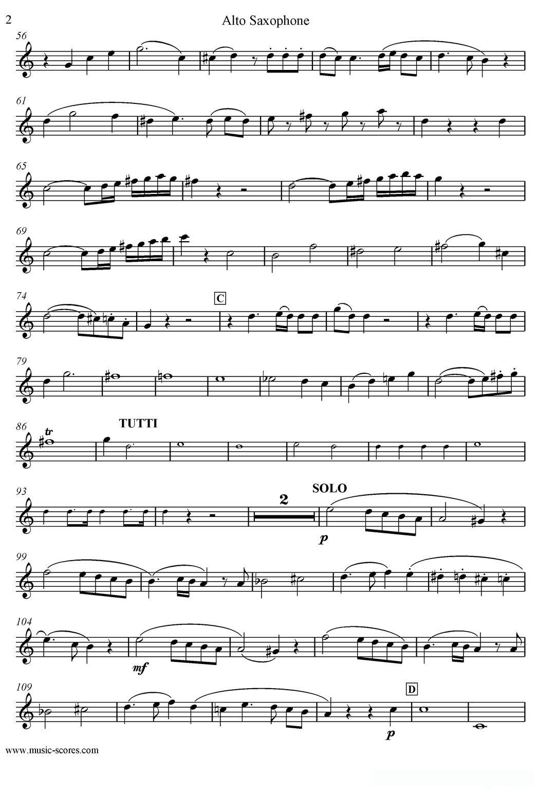 Mozart：Concerto KV495 No.4-1st（中音萨克斯）